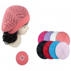Mujer Winter Spring Summer Baggy Crochet Knit Slouchy Beanie Beret Cap Ski Hat   eb-41261377